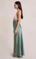 Carrie Halter Maxi Dress - Green Multi by Bec & Bridge — view 3