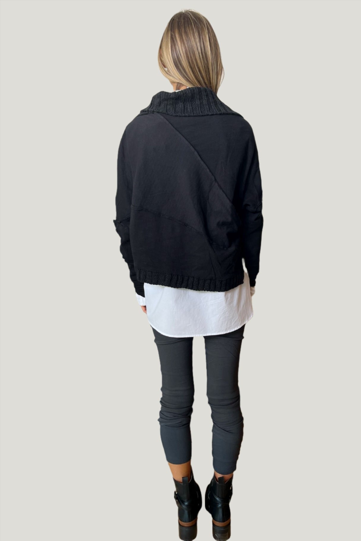 Slim Trouser - Slate by Rundholz — alternate view