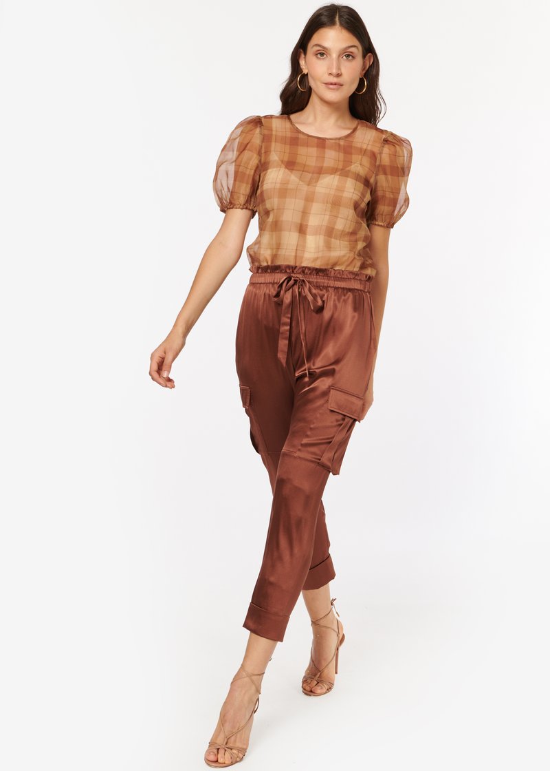 The Carmen Pant - Coffee by Cami NYC | 25 South Boutiques