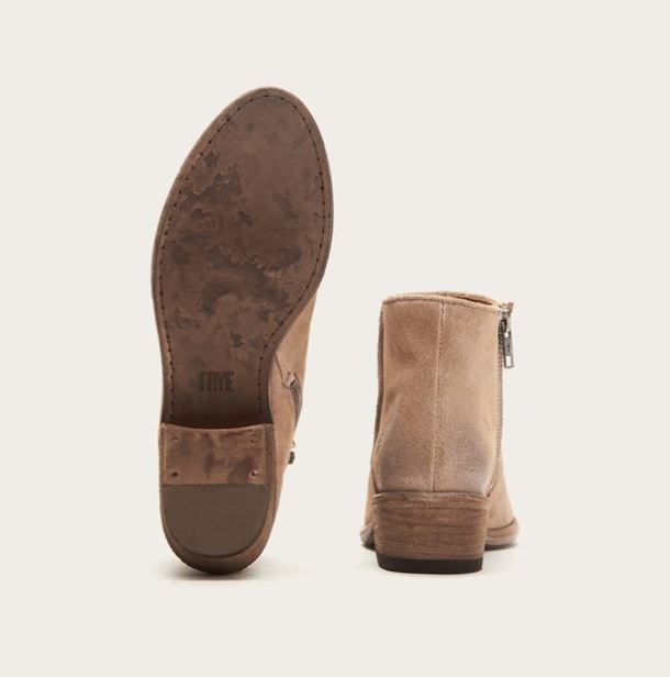 Carson Piping Bootie - Beige Multi by Frye — view 6