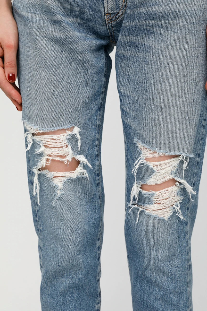 Carter Friend Loose - Blue by Moussy — view 6
