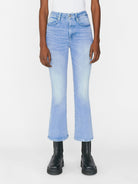 Le One Crop Mini Boot - Casper by Frame — alternate view