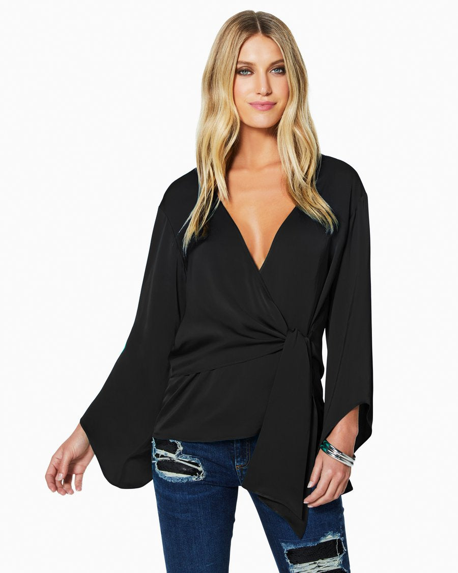 Cassandra Top - Black by Ramy Brook | 25 South Boutiques