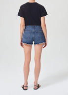 Parker Vintage Cut Off Shorts - Caution by AGOLDE — view 3