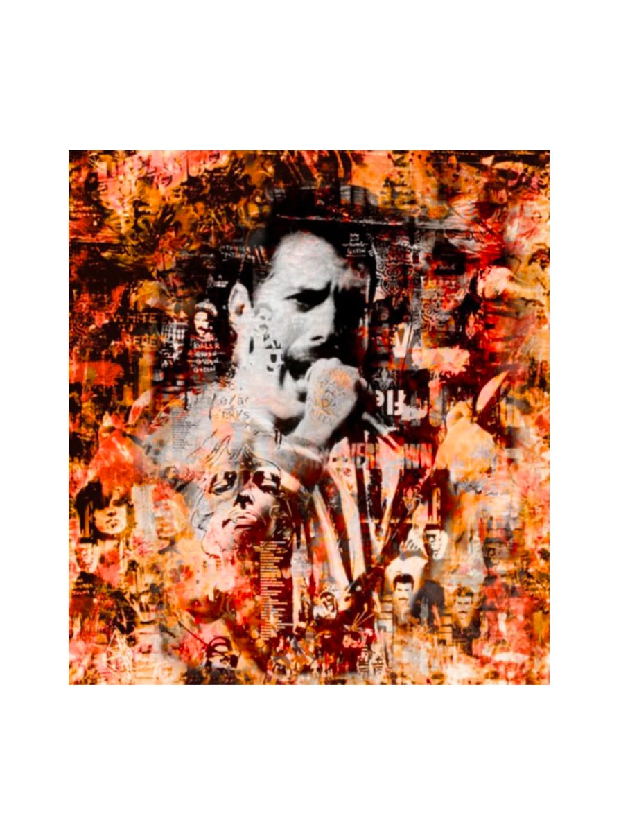 Shawl - Celeb Orange by Printed Artworks | 25 South Boutiques