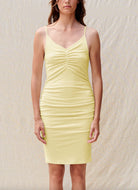 Ruched Strap Dress - Chamomile by Sundry | 25 South Boutiques