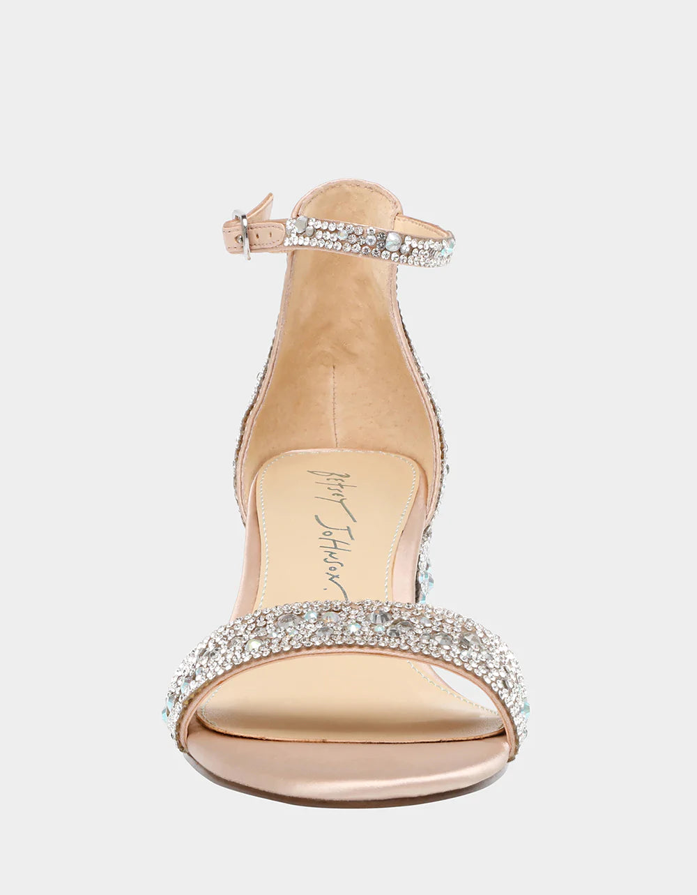 Mari Block Heel - Champagne by Betsy Johnson — view 3