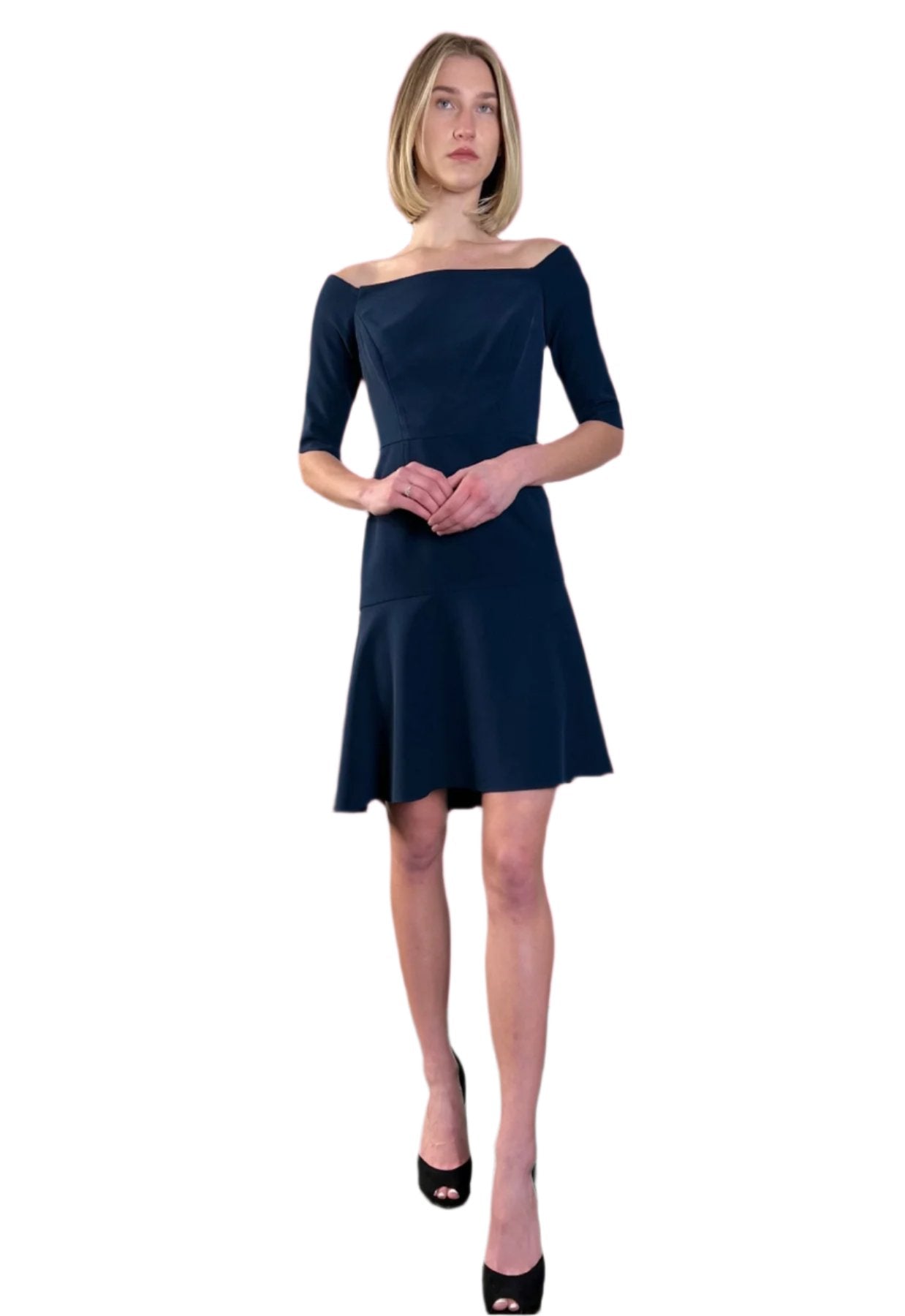Nina Dress - Navy by Milly | 25 South Boutiques