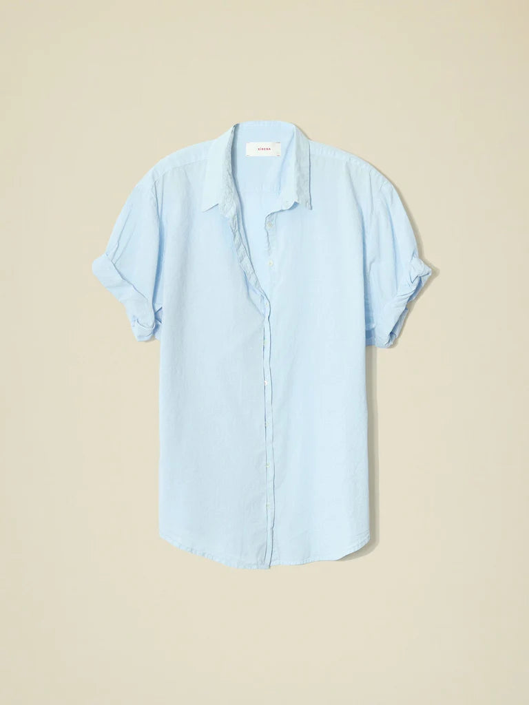 Channing Shirt - Baby Blue by Xirena — view 4