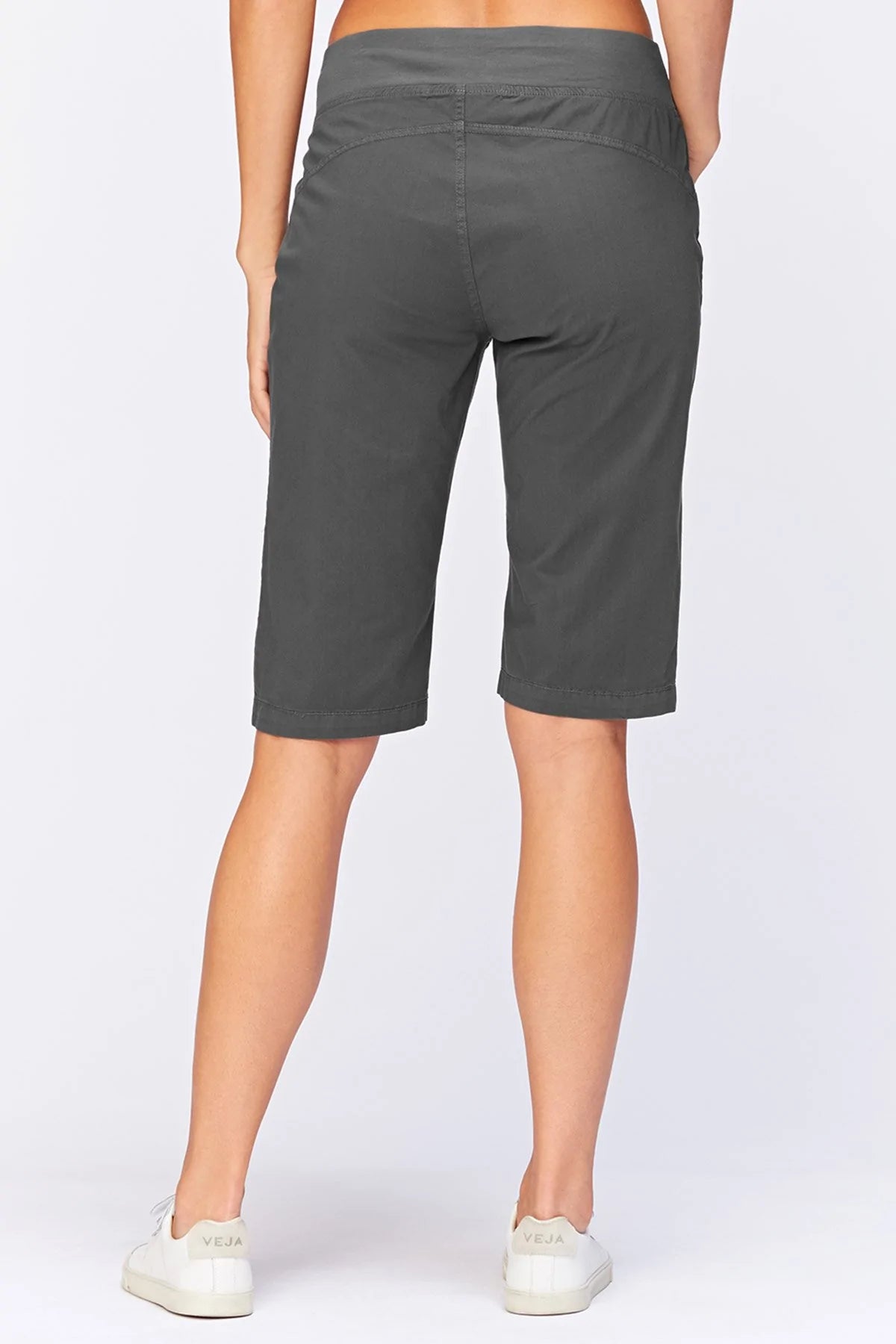 Tatem Bermuda Shorts - Charcoal by XCVI — view 3