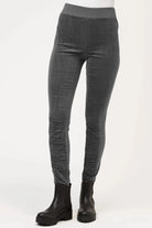 Corduroy Olso Leging - Charcoal by XCVI | 25 South Boutiques