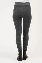 Corduroy Olso Leging - Charcoal by XCVI — view 3