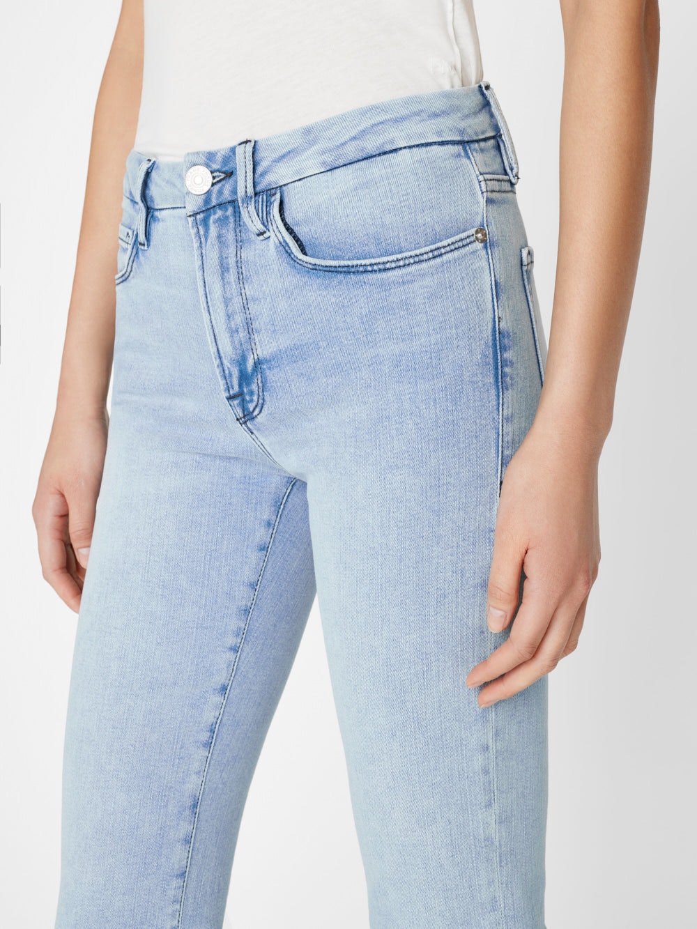 Le Crop Mini Boot - Yorba Chew by Frame — view 3