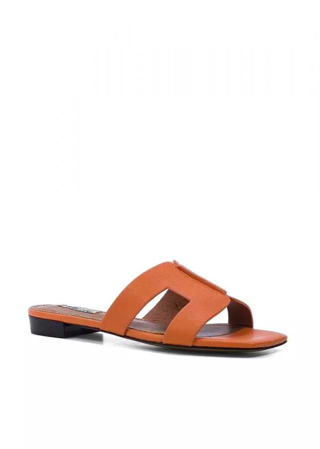 Chieko Sandal - Orange by Bibi Lou — alternate view