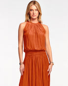 Audrey Midi Dress - Cinnamon by Ramy Brook — alternate view