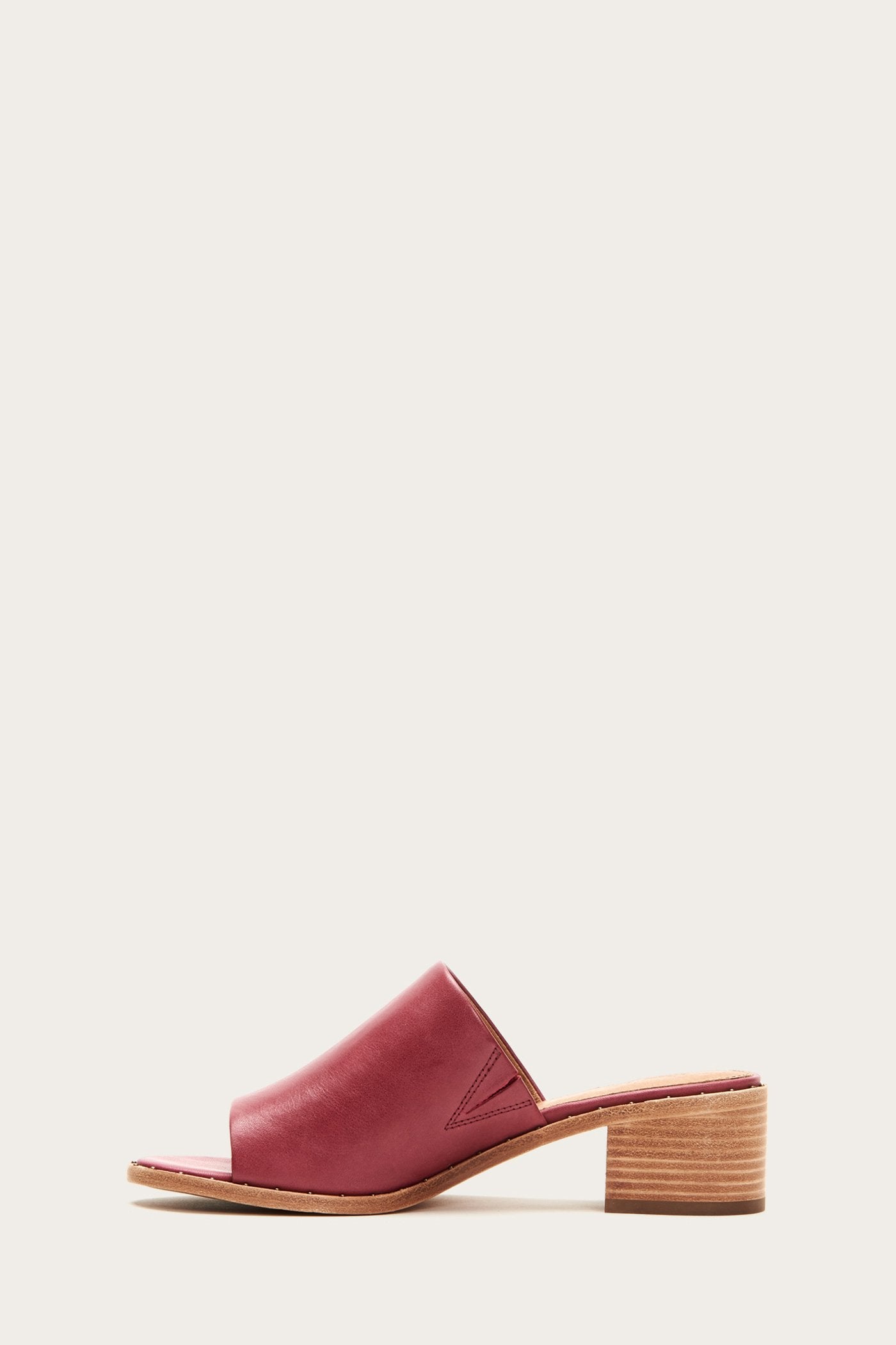 Cindy Mule - Red by Frye — view 4