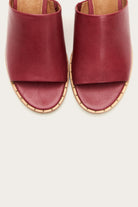 Cindy Mule - Red by Frye — view 5