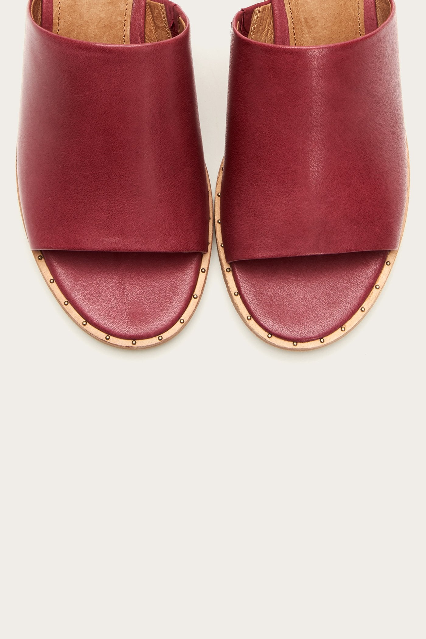 Cindy Mule - Red by Frye — view 5