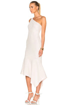 Dulcina One Shoulder Dress - Cinq Pink by Cinq A Sept — alternate view