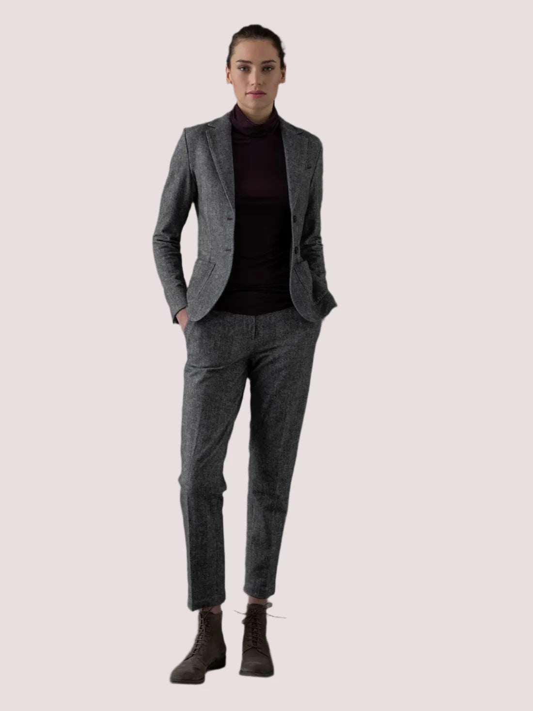 Cotton Chinos Trousers - Forest by Circolo | 25 South Boutiques