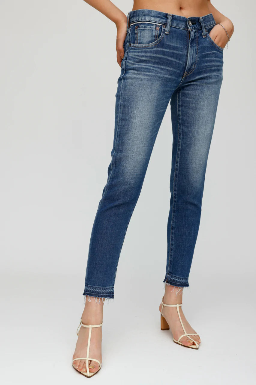 Clarence Skinny - Light Blue by Moussy — view 3