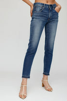 Clarence Skinny - Light Blue by Moussy — view 3