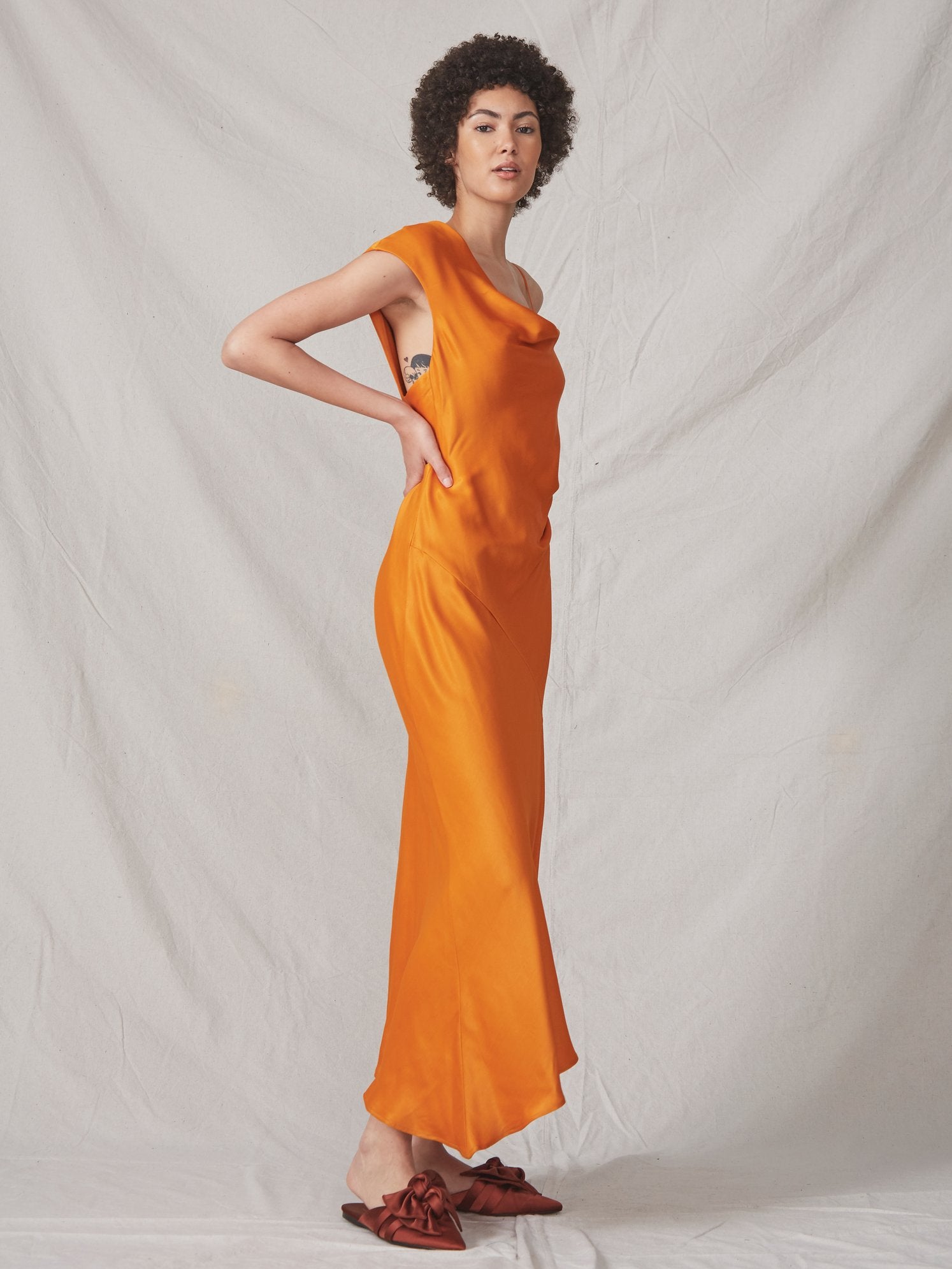 Everly Dress - Clementine by Allen Schwartz — view 3