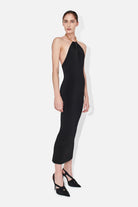 Cleopatra Dress - Black by Galvan London — view 4