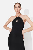 Cleopatra Dress - Black by Galvan London — alternate view