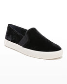 Blair Velvet Sneaker - Coastal by Vince — alternate view