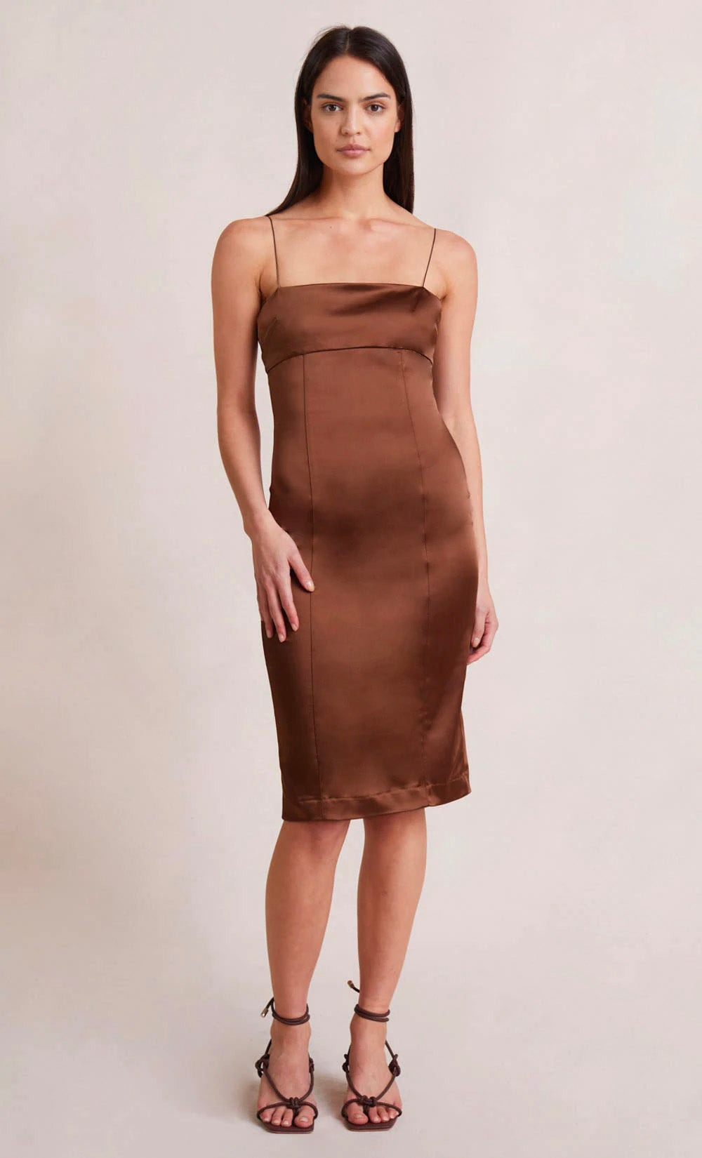 Heather Midi Dress - Cognac by Bec & Bridge | 25 South Boutiques