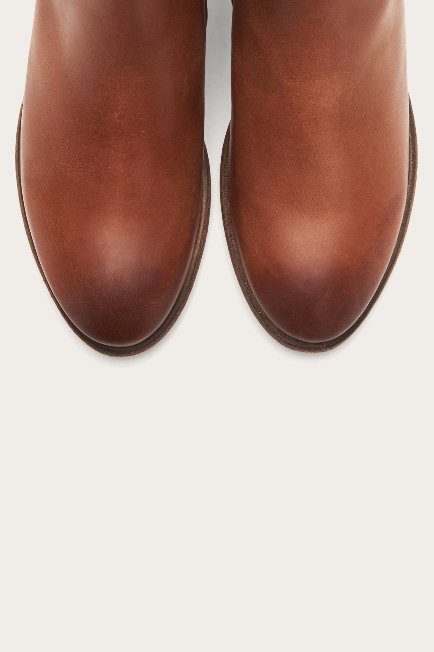 Carson Piping Bootie - Cognac by Frye — view 4