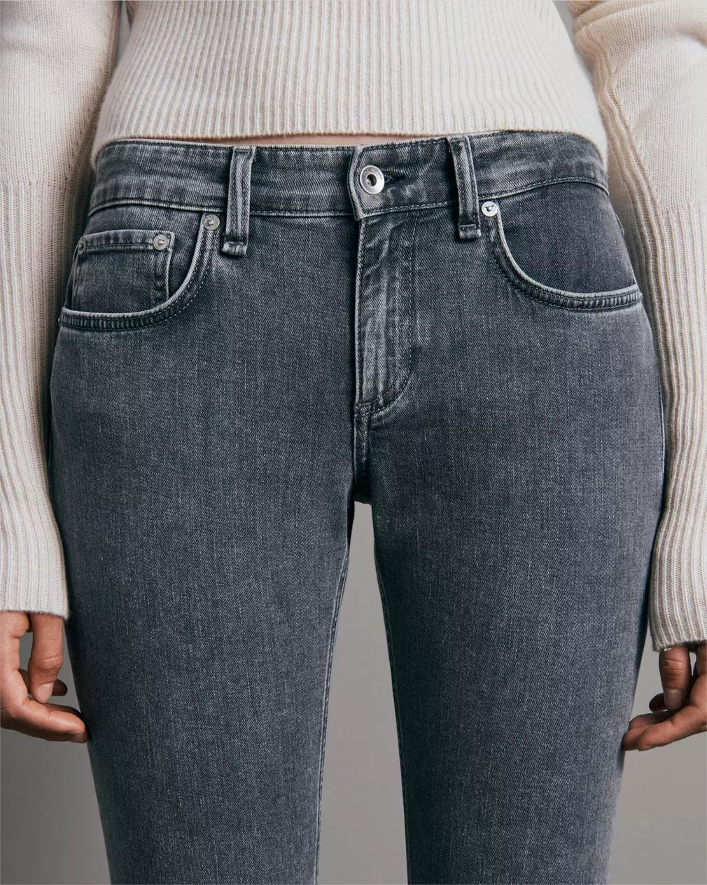 Dre Low Rise Boyfriend - Colby by Rag & Bone — view 6
