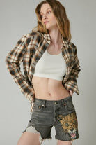 Lucky Legend 90's Midi Shorts - Cool Cat by Lucky Brand — view 3