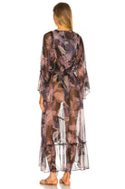Cruz Robe - San Miguel Palm Chiffon by Misa — alternate view
