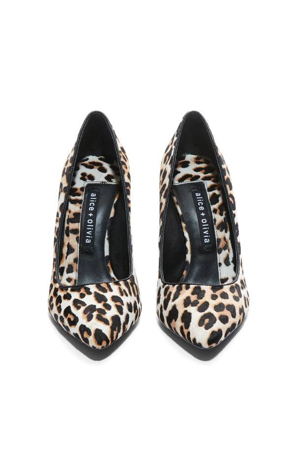 Creda Pump - Leopard by Alice & Olivia — view 4