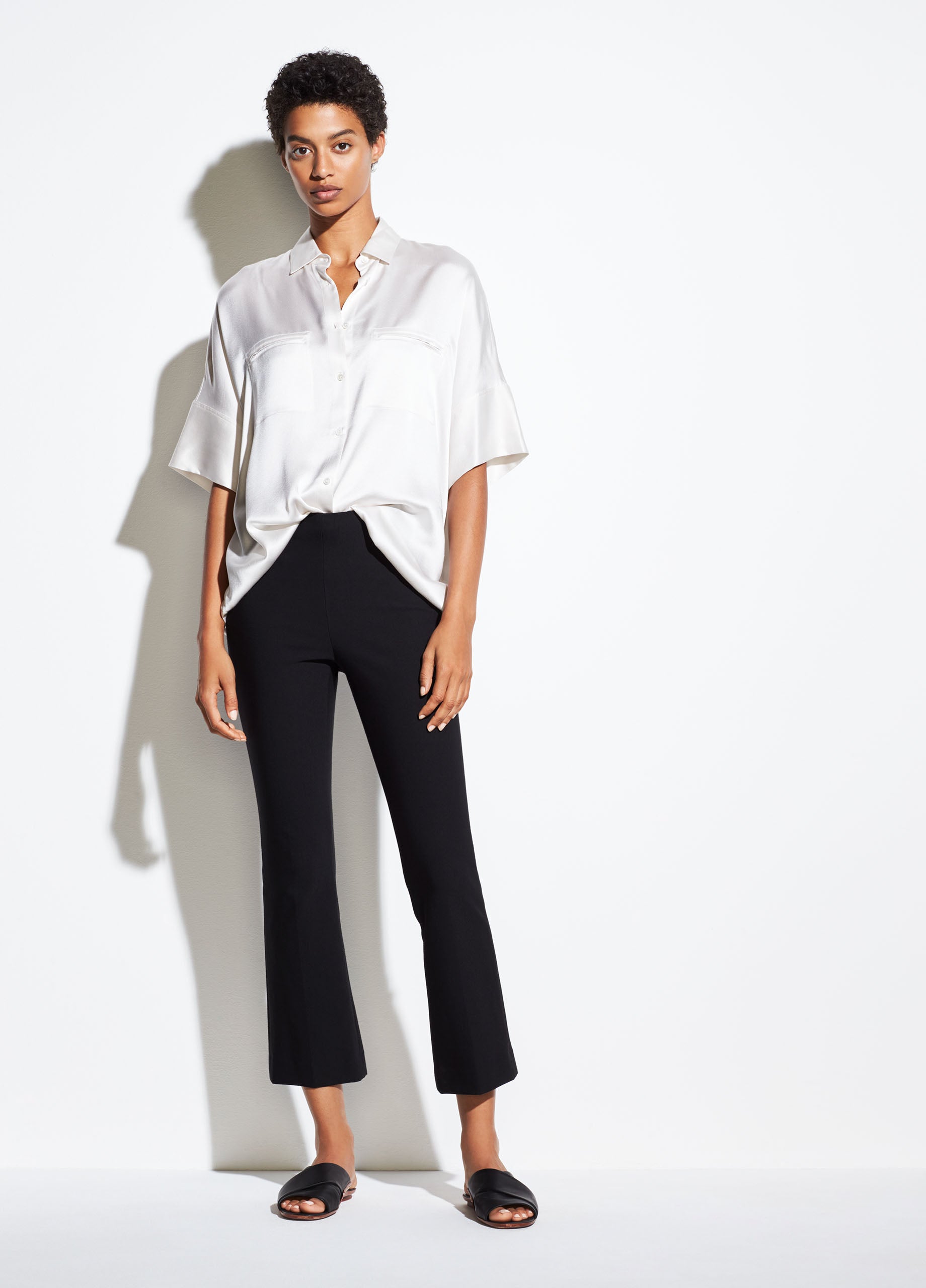 Crop Flare - Black by Vince | 25 South Boutiques