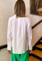 Fedora Shirt - Optical White by Hana San — alternate view