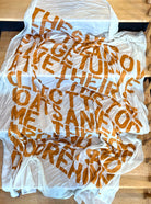 Shawl - Orange Print by Printed Artworks — alternate view