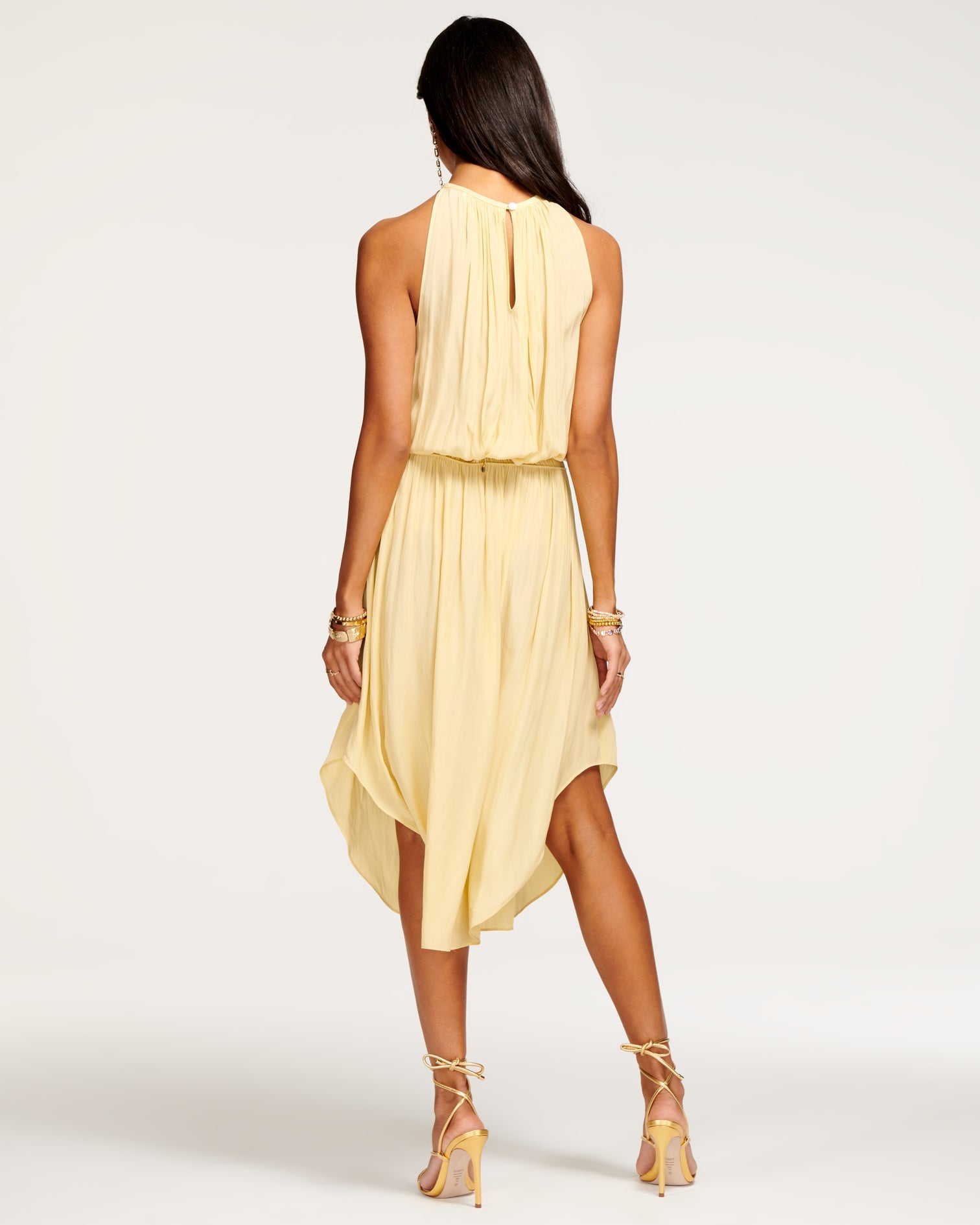 Audrey Midi Dress - Daffodil by Ramy Brook — alternate view