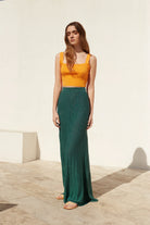 Danna Top - Bright Orange by Deluc — view 3