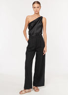 Darby Bodysuit - Black by Cami NYC — view 4