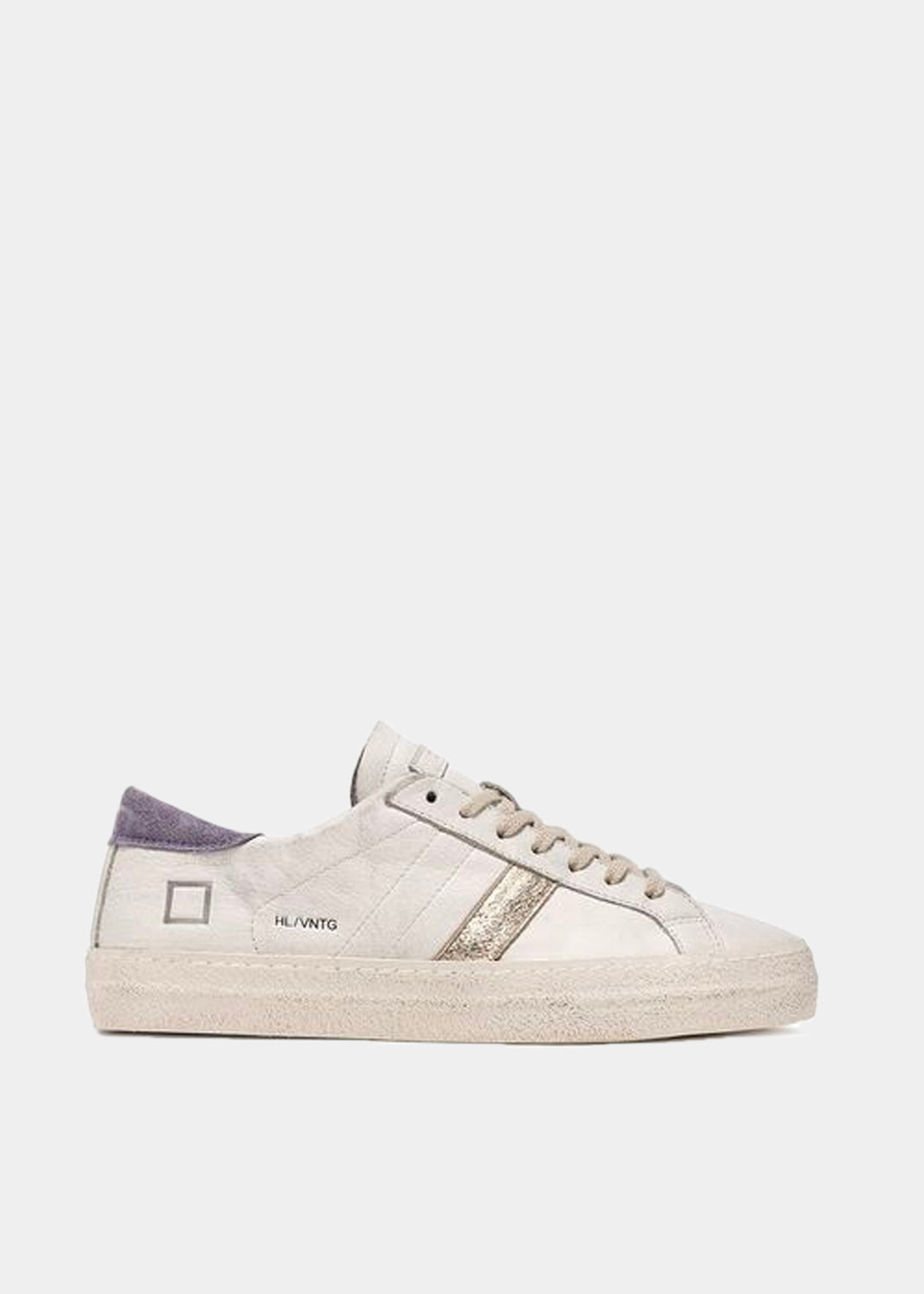Hill Low Vintage Calf - White Lavender by D.A.T.E. | 25 South Boutiques