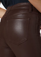 The Charlie High Rise Ankle - Dark Coco Bean by Joe's Jeans — view 6