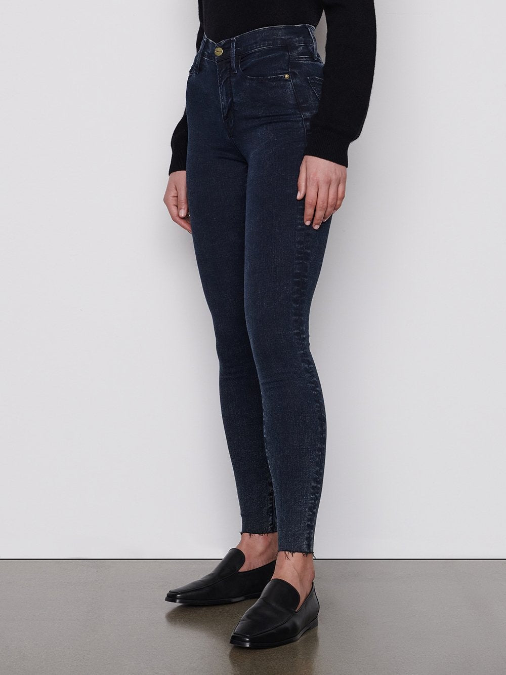 Le High Skinny High Rise - Dean by Frame — view 3