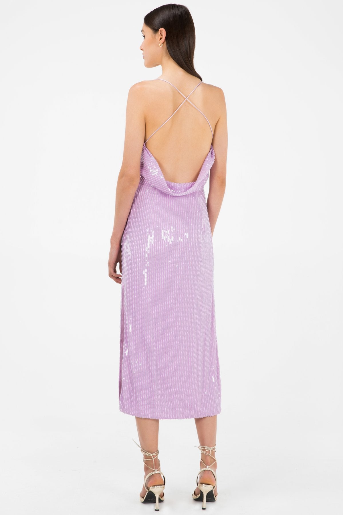Devon Dress - Lilac by Misha — alternate view