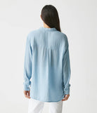 Leo Button Down Top - Harbor by Michael Stars — view 4