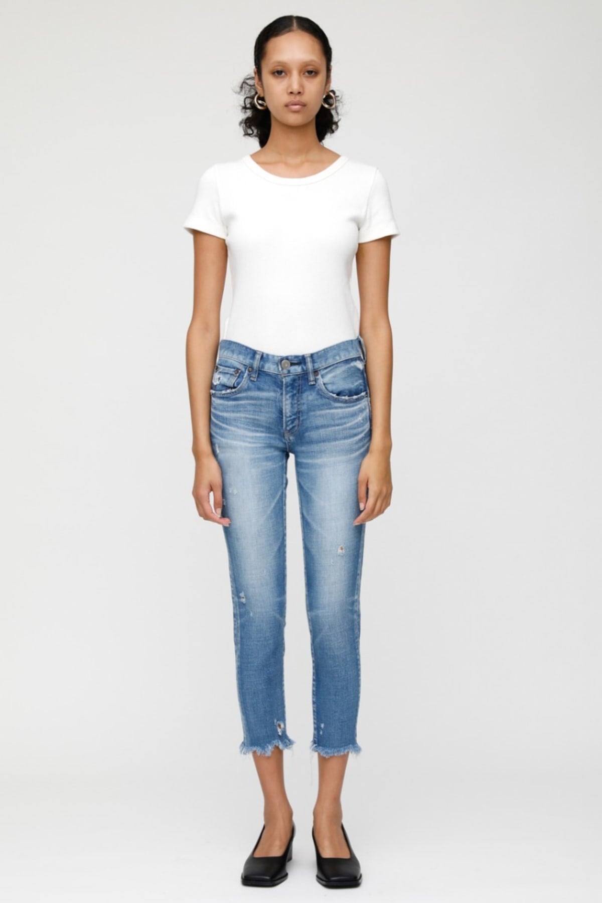 MV Diana Skinny Jeans - Light Blue by Moussy — view 3