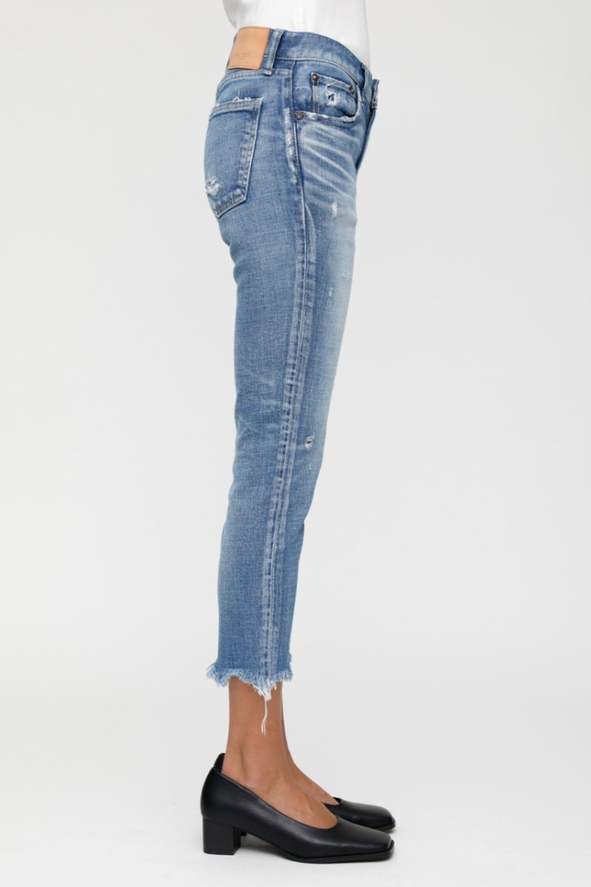 MV Diana Skinny Jeans - Light Blue by Moussy — view 4