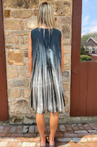 V Neck Dress - Black II by Viviana Uchitel — alternate view
